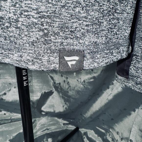 San Francisco 49ers Fanatics Large Heather Gray 1/4 Zip Pullover Jacket NFL - Picture 8 of 10